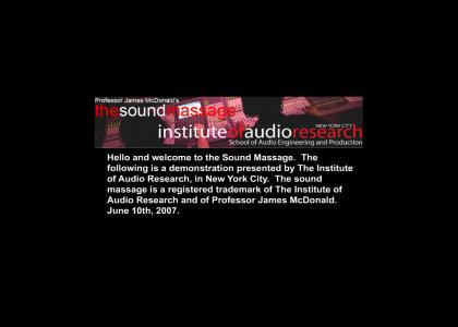 The Sound Massage