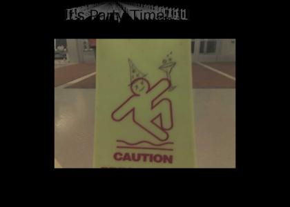 Party Time Caution Guy