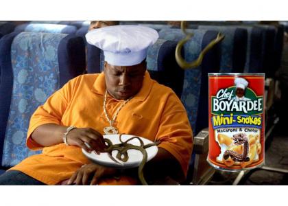 Thank Goodness For Snakes on a Plane (Chef Boyardee)