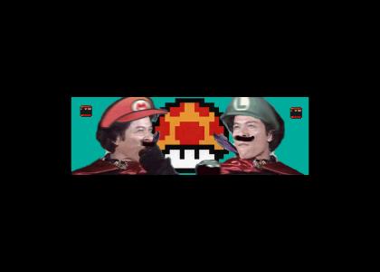 MARIO vs LUIGI -Mushroom Eating Contest   (VOTE FOR THE WINNER)!