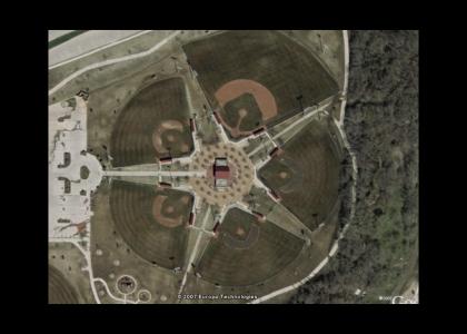 OMG, Secret Satanic Baseball Field!!