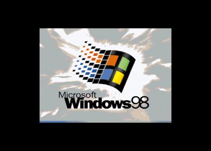 OMG, Secret Nazi WINDOWS 98!!