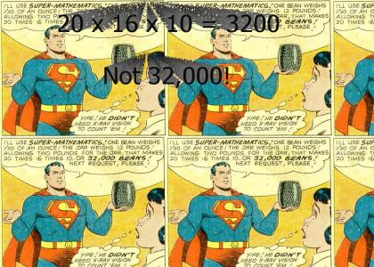 Superman Fails At Math