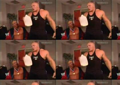 Brock Lesnar Grunts