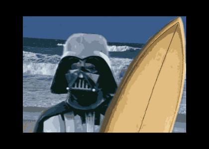 VADER, DARK LORD OF THE SURF!