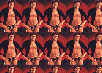 The Never Ending Crotch of David Hasselhoff!