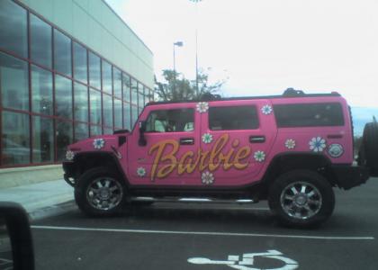 Barbie's new Slutmobile