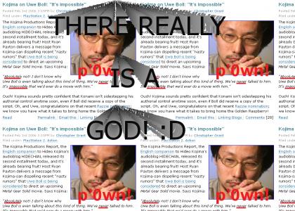 Hideo Kojima doesn't like Uwe Boll