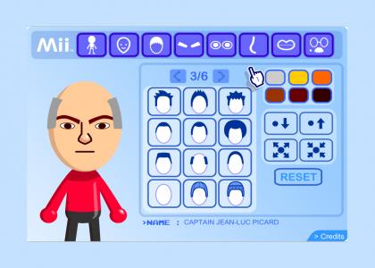 Picard Mii!!!