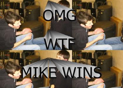 mike beats anthony