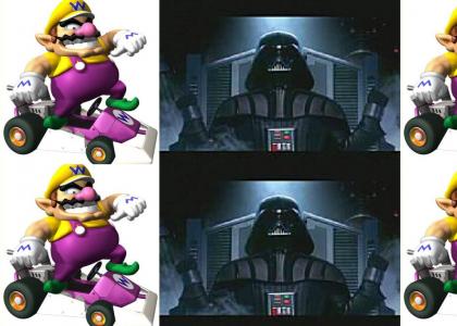 Darth Vader Loses at Mariokart
