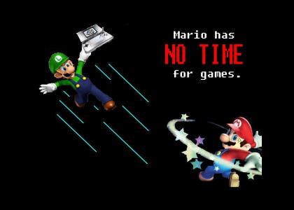 Mario has no time