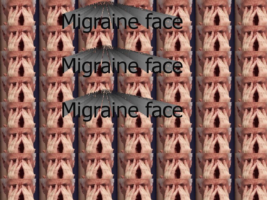 migraineface