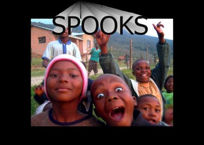 WHEN IT COMES TO SPOOKS!