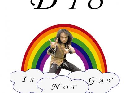 Dio is not Gay