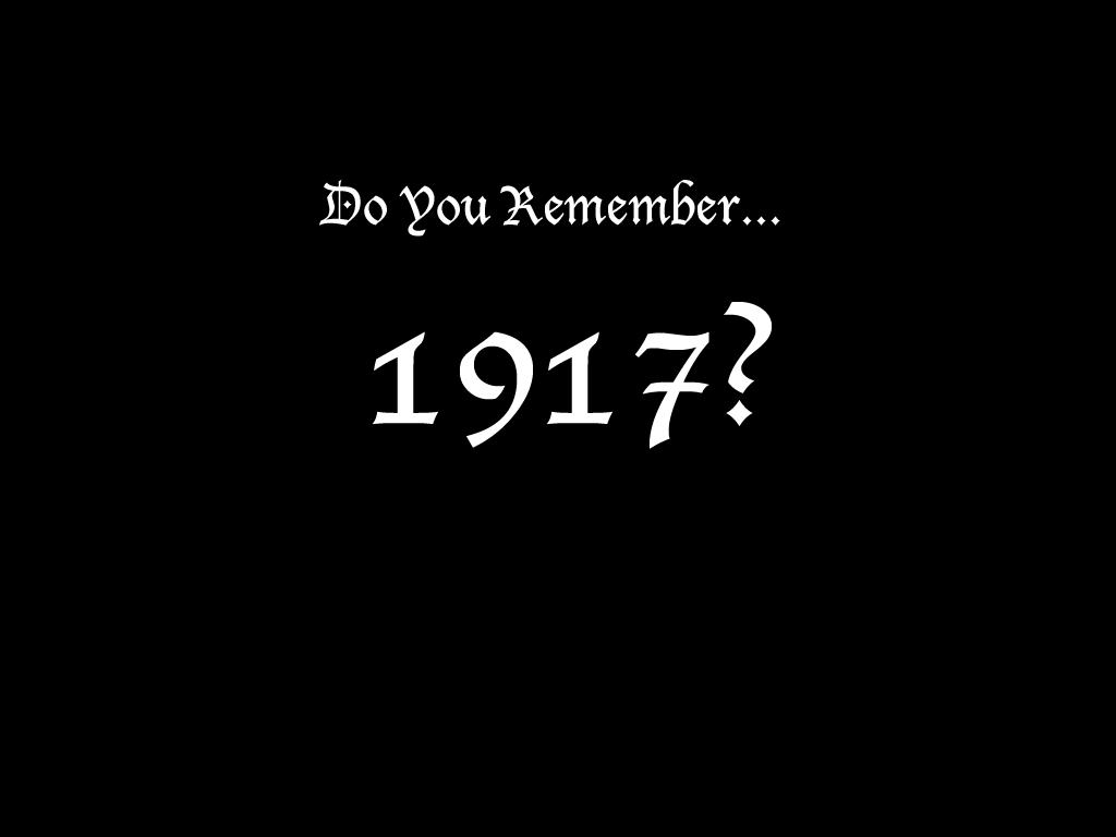 remember1917