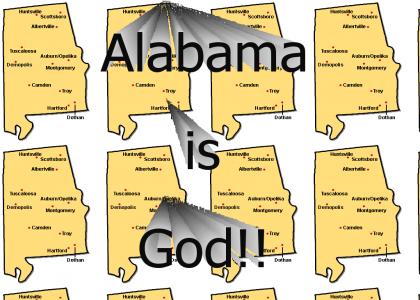 Alabama is God!!