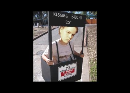 The Last Kissing Booth On Earth.