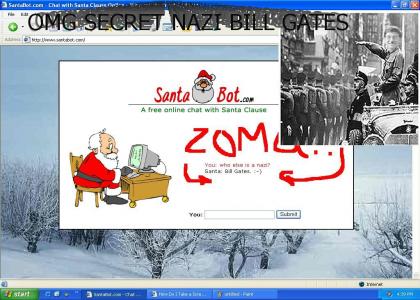 Santa says Bill Gates is a Nazi