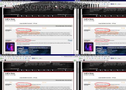 voidofenigmas is a ghost?