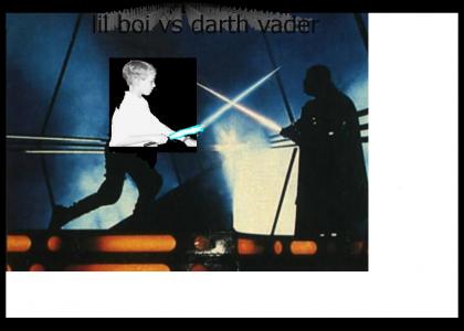 lil boi vs darth vader