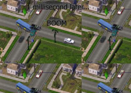 Sim City 4: 6 Feet Under Re-enaction