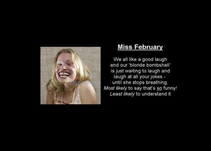 Miss February!