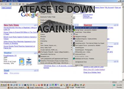 AtEase is down AGAIN!!