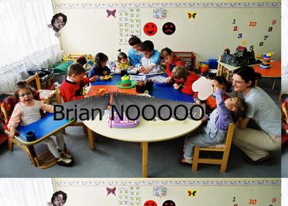 Brian Peppers Visits Day Care