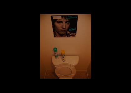 Bruce Springsteen Watches You Pee