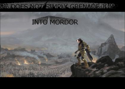 One Does Not Simply Grenade-Jump Into Mordor...