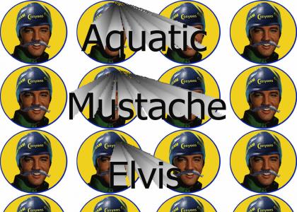 Aquatic Mustache Elvis