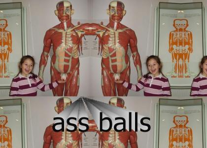 Girl Feels Skeletons Balls