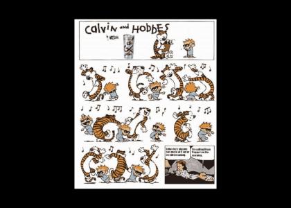 Calvin n Hobbes try GAY FUEL!