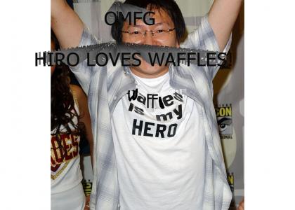 Hiro's Hero Is Waffles