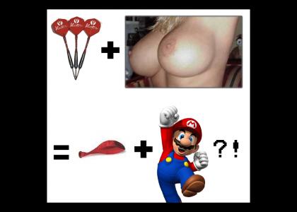 Dart + Boob = Super Mario?