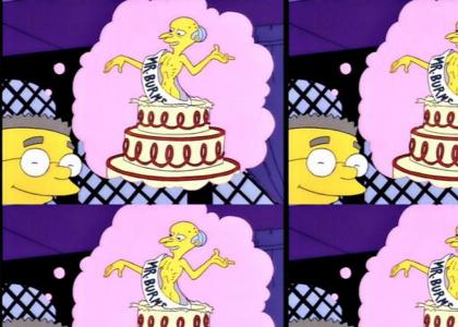 Smithers dreams cake