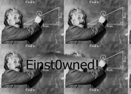 Einstein pwns Math!