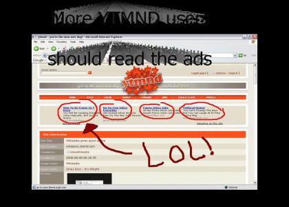 YTMND users should read the ads...