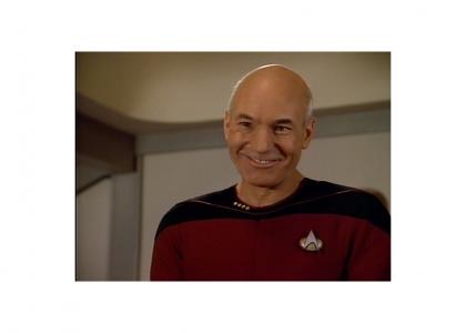 Picard is goofy as hell!