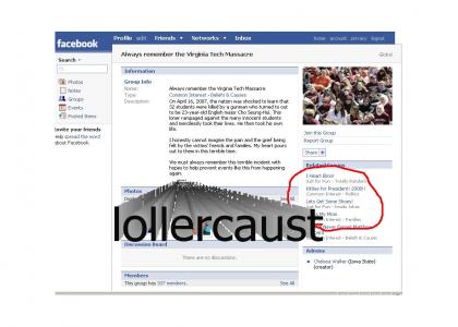 Facebook's Solution to Virginia Tech problem
