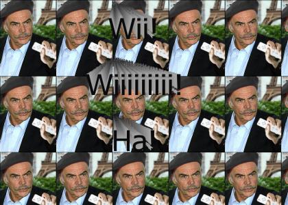 French Connery loves Wii!