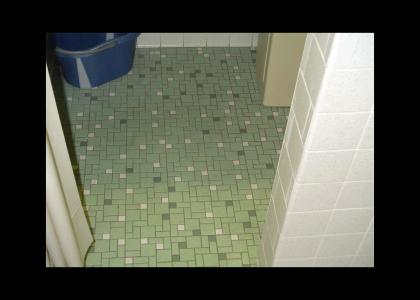 OMG, secret Nazi bathroom floor!!