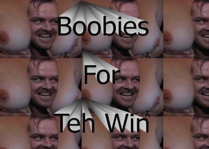 Jack Nicolson loves Bewbs