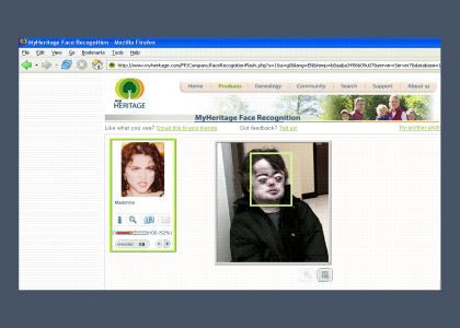Fun with myheritage.com face recognition