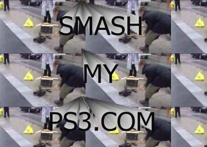Sledgehammer + PS3 = SmashMYPS3.com!