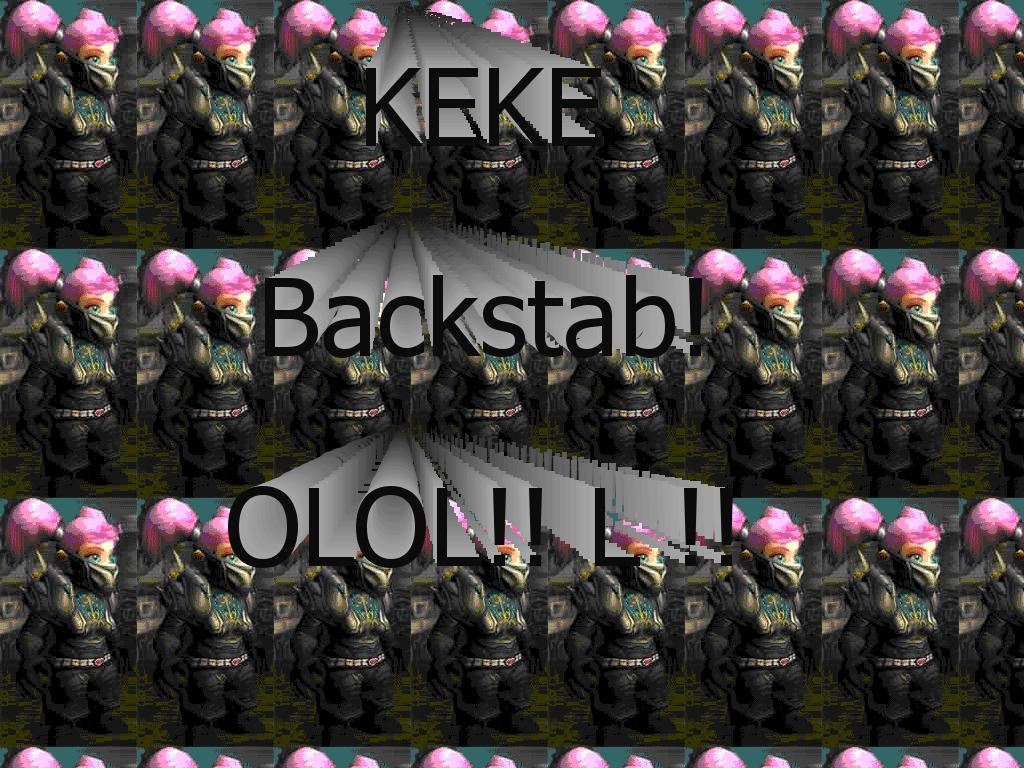 kekebackstab