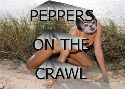 Peppers on the crawl!