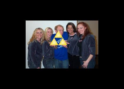 Adam Sessler Got The Triforce