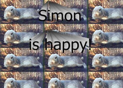 Simon's happy noise!